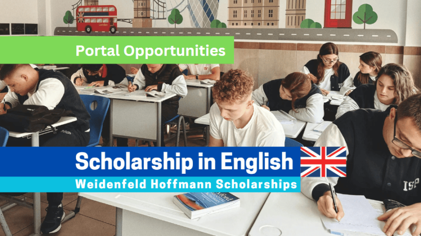 Weidenfeld Hoffmann Scholarships 2025 in the UK (Fully Funded)