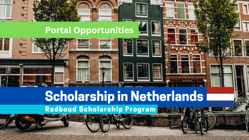 Radboud Scholarship Program 2025: Study in the Netherlands