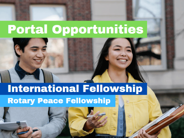 Rotary Peace Fellowship Program 2026-2027 | Fully Funded