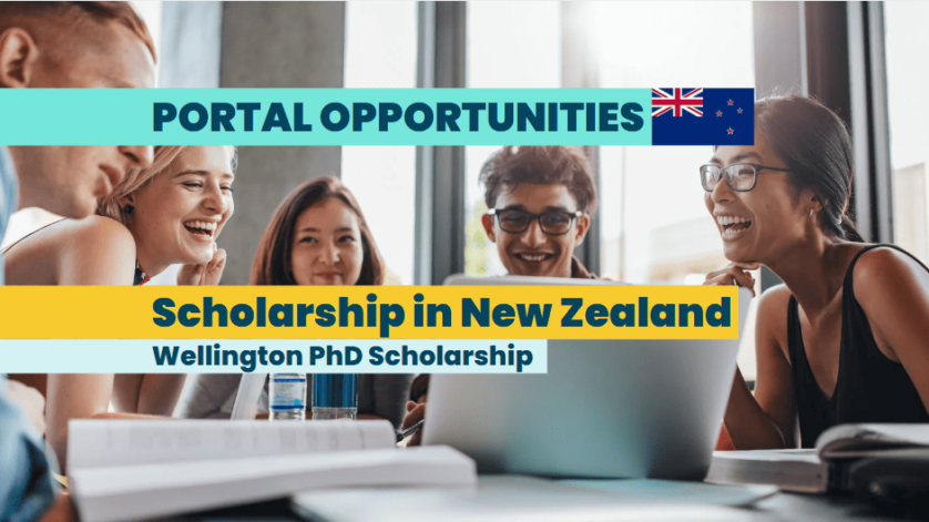 Wellington PhD Scholarship 2025 in New Zealand