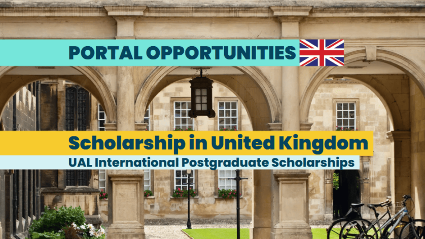 UAL International Postgraduate Scholarships 2025 in the UK