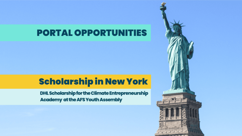 opportunities scholarship - DHL Scholarship for the Climate Entrepreneurship Academy